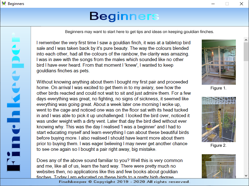 Everything you need to know about starting out with Gouldian Finches